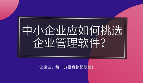 中小企業(yè)管理軟件選擇的3個要點 看完這個故事就都明白了